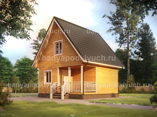 Баня из бруса